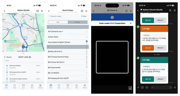 LINE LIFF Rider validation flow